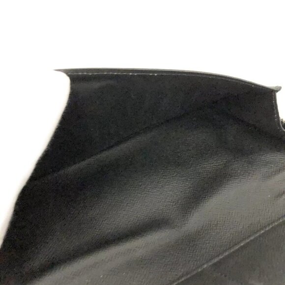 963221BR (X3) Louis Vuitton Wallet Long Black Monogram - Picture 6 of 9